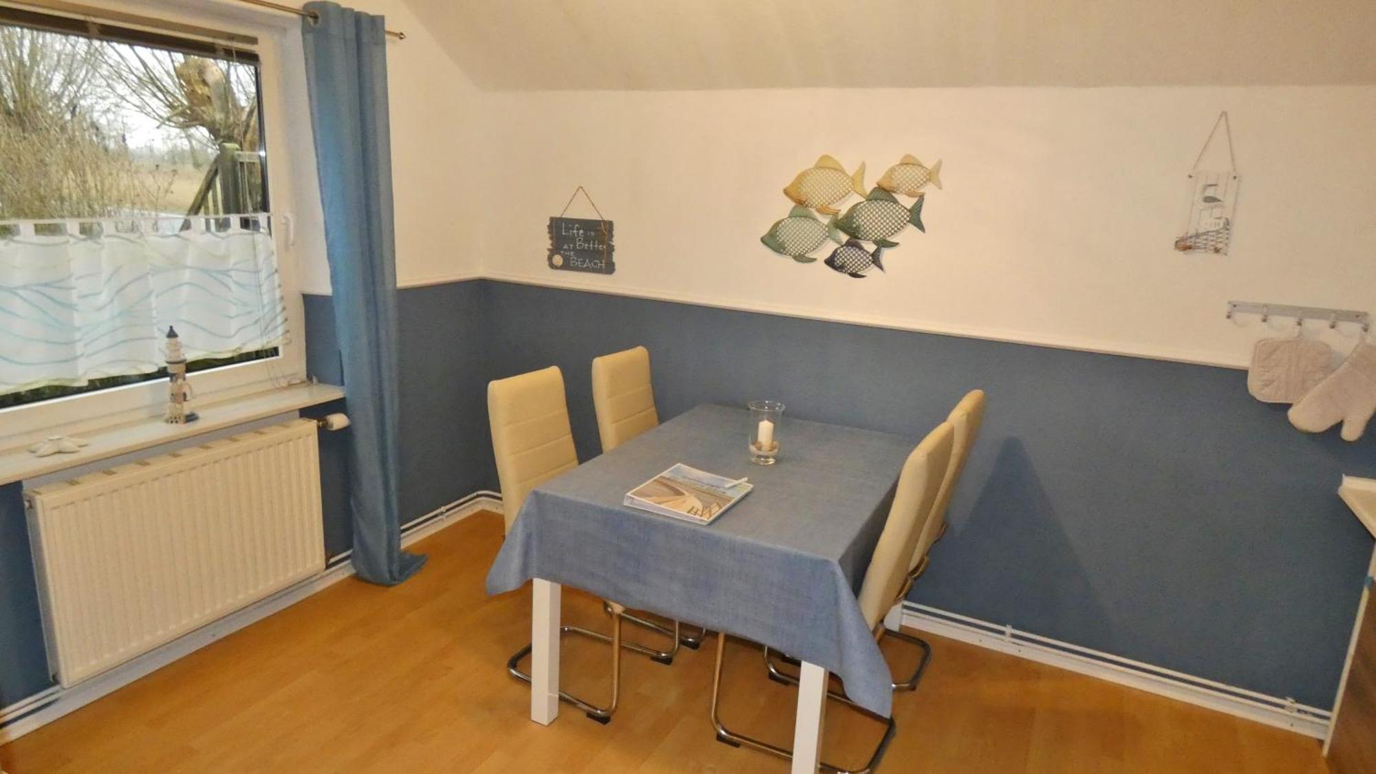 Ferienwohnung Haus NordGlück Butjadingen Exterior foto